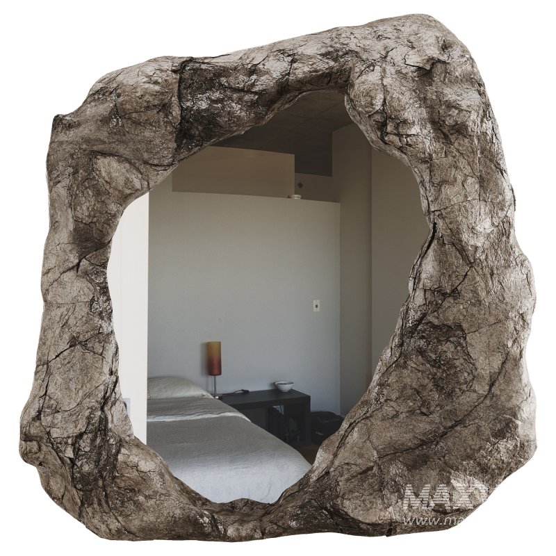 Rock Framed Mirror - Image 2