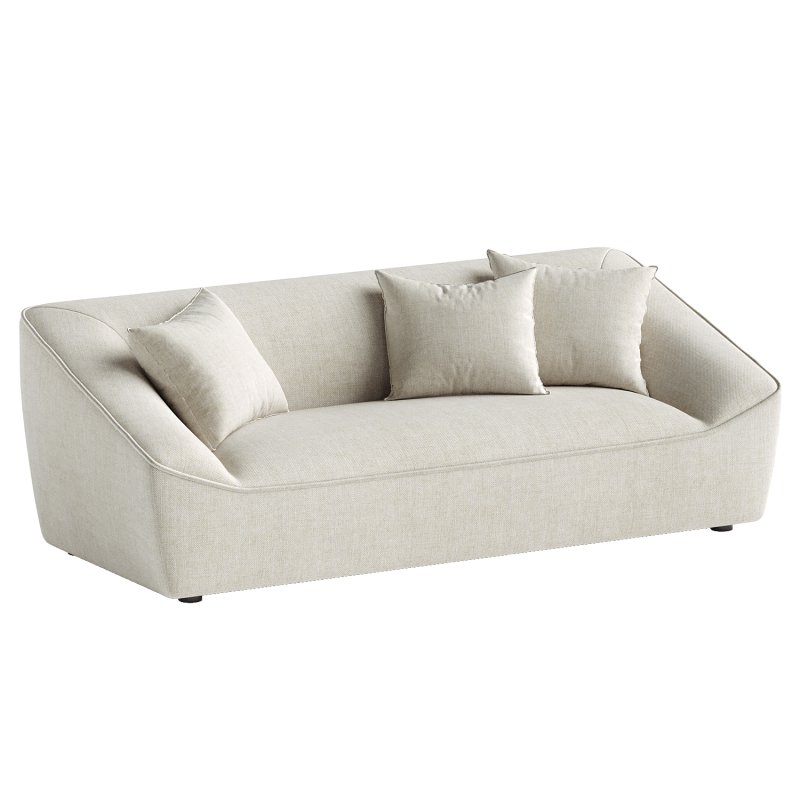 Felix Round 3 Seater Sofa - Image 1
