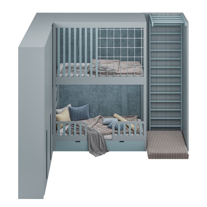 Childrens bunk bed 37 - Image 3