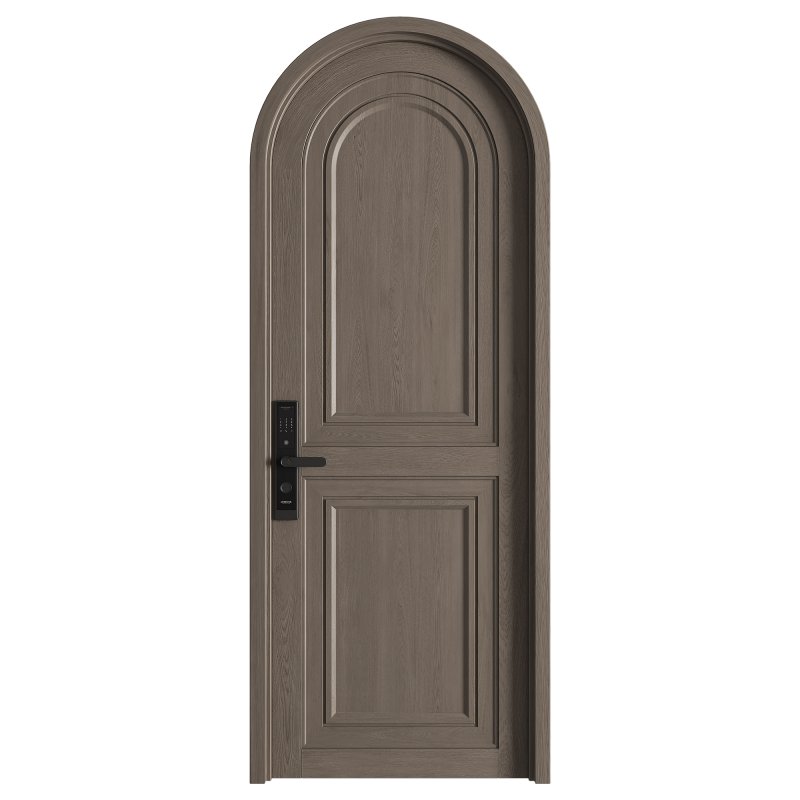 Modern Arched Wooden Door 12 - Image 4