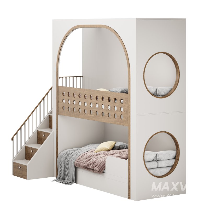 Childrens bunk bed 39 - Image 2