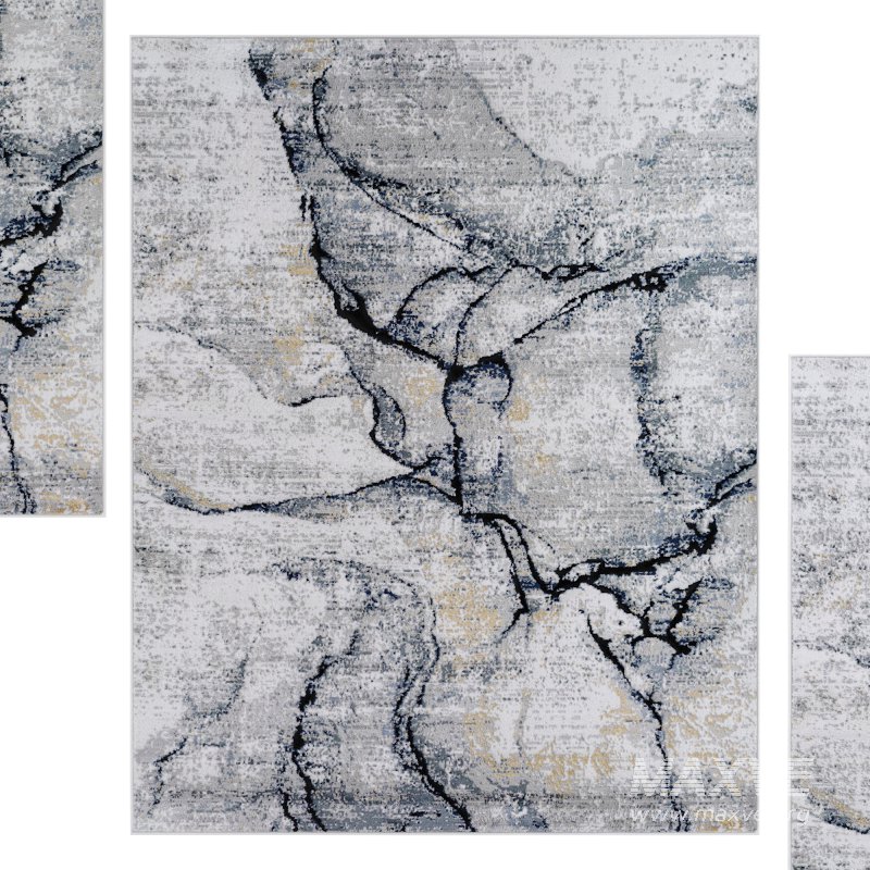 Fremantle Gray Marble Rug - Image 2