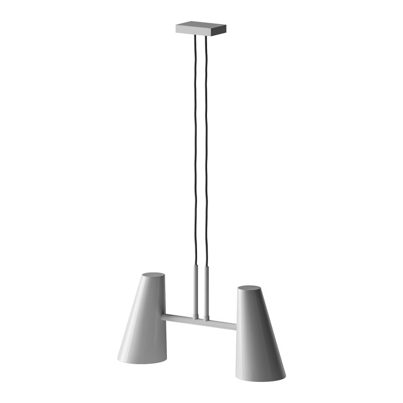 Cono pendant lamp 2 shades - Image 10