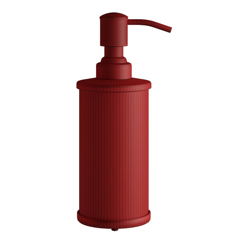 Pigeon and Poodle Pomaria Hollywood Gold Accent Clear Glass Soap Pump - Image 1