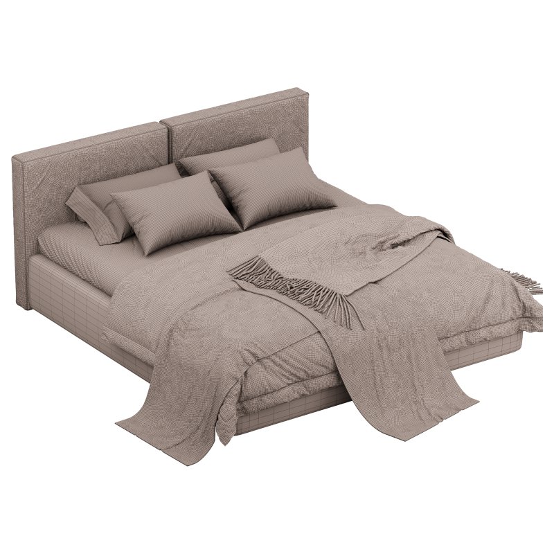 Foster Bed 180 Velvet Smoke - Image 14