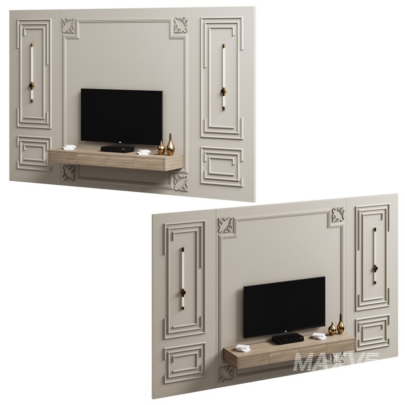 Modern TV Wall 08 - Image 13