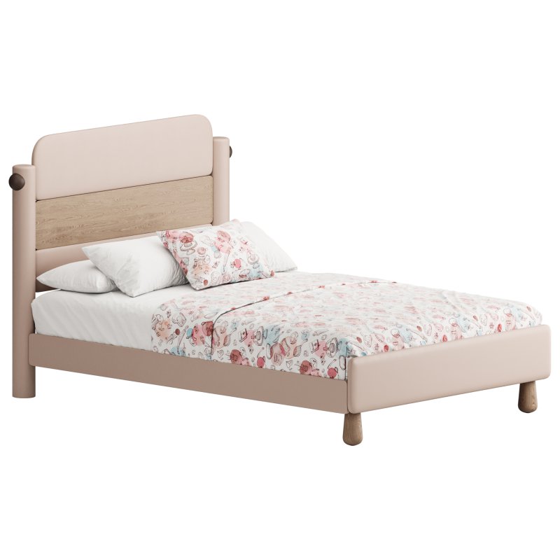 Desiree Childrens Bed White Natural - Image 8