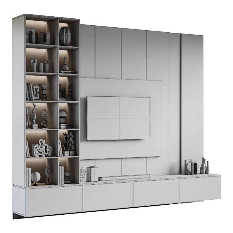 Modern TV Wall 039 - Image 14