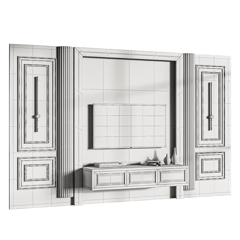 Modern TV Wall 07 - Image 14