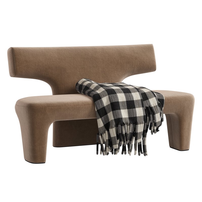 Armless Sofa FURNITURE By LITHO - Image 3