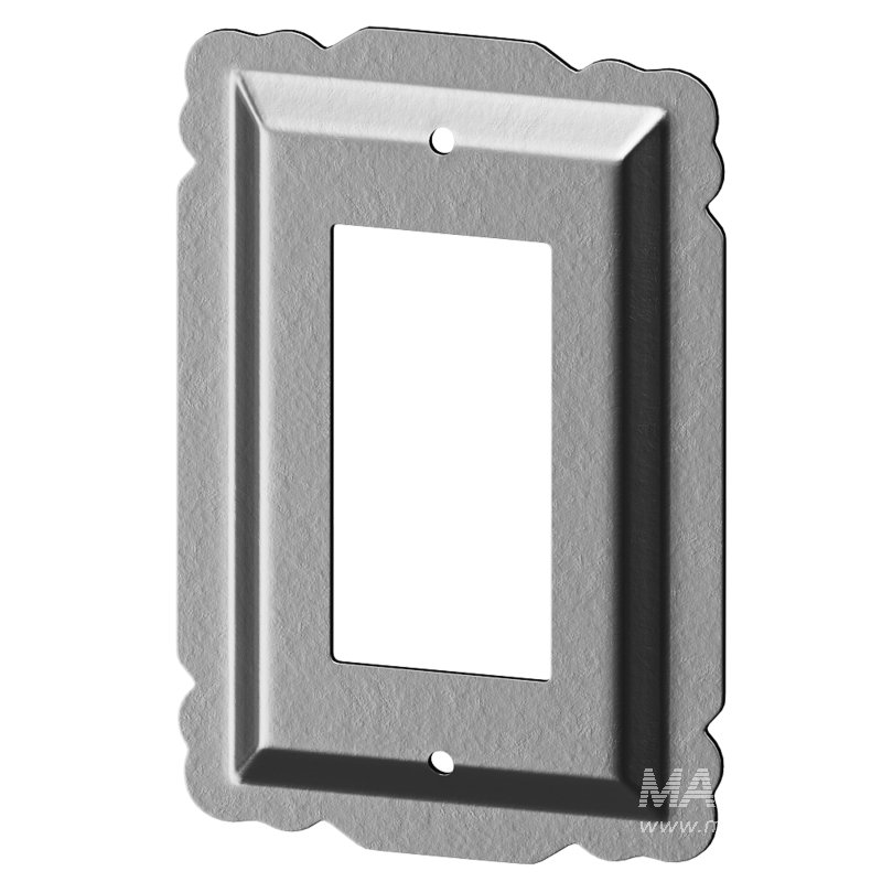 Switchplate Black Steel SIngle GFI RSF Wall Mount - Image 14