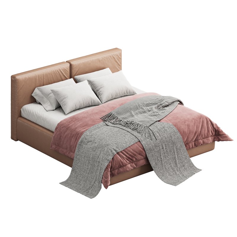 Foster Bed 180 Velvet Smoke - Image 2