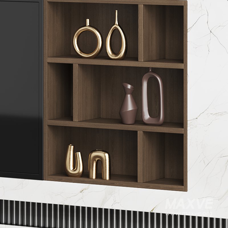 Modern TV Wall 01 - Image 13