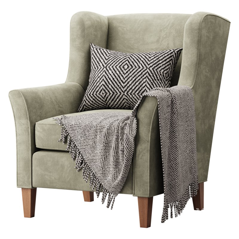 Ottoman Biscuit Armchair - Image 2