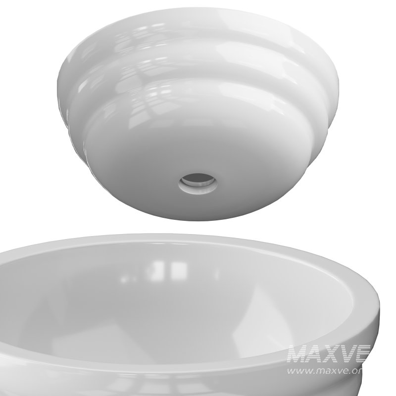 Ozone Round Above Counter Vessel Bathroom Sink - Image 8