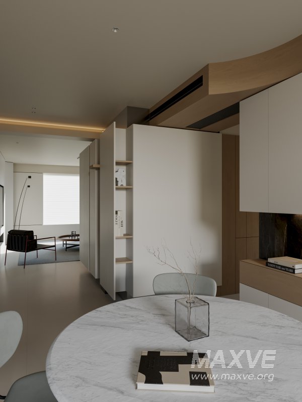 Modern living and dining room - Image 6