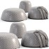 FUJI Pouf By MDF Italia - Thumbnail 7