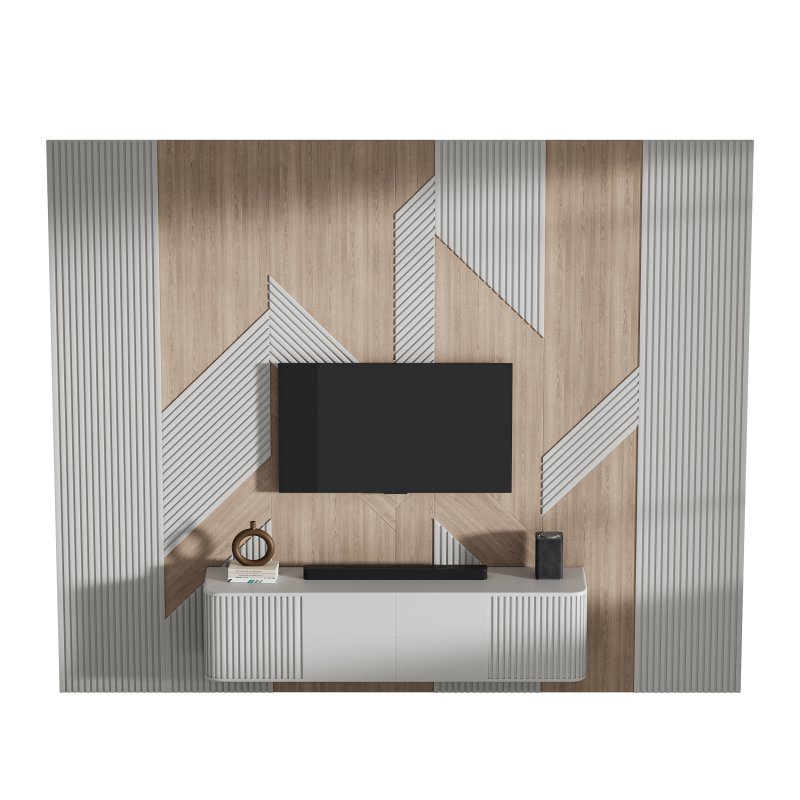 Modern TV Wall 034 - Image 4