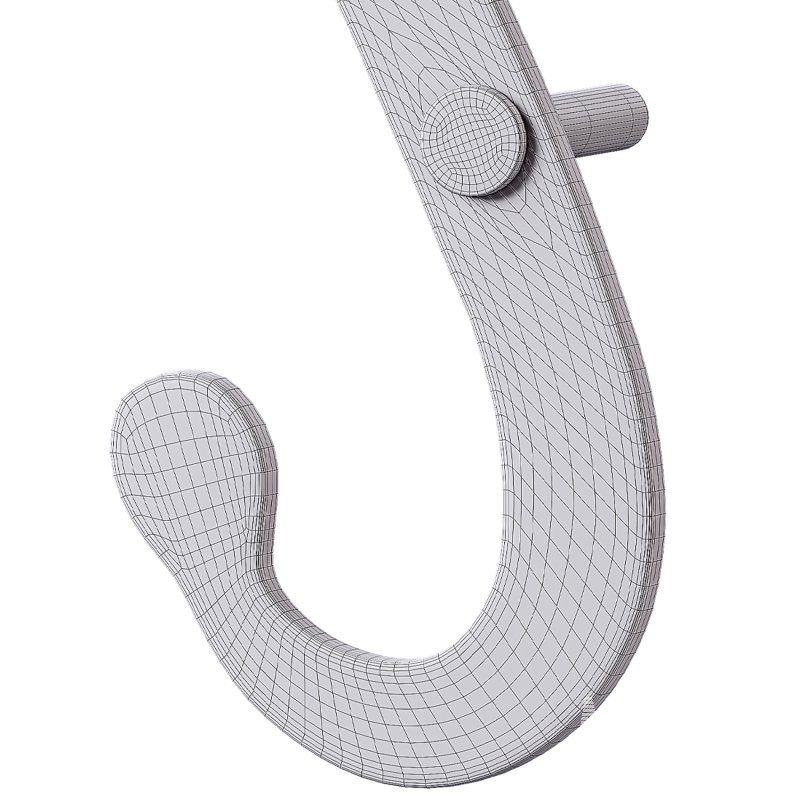 Shutter Dog Pair Black Decorative S Shaped Wrought Iron - Image 14