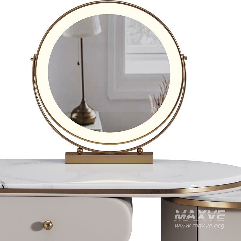 Ensemble de meuble lavabo moderne en bois massif minimaliste - Image 11