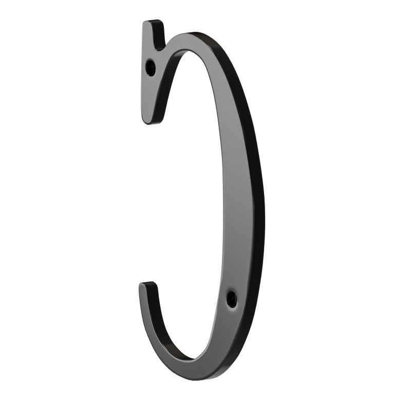 House Letter Solid Bright Brass Wall Mount C Letter - Image 9