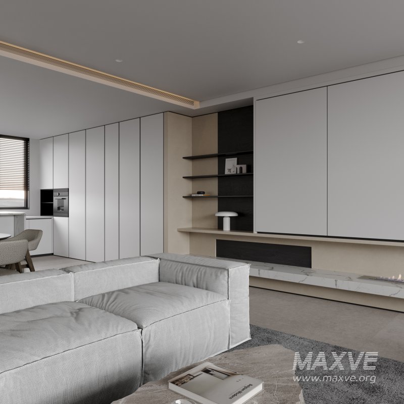 Modern living room dining room - Image 6