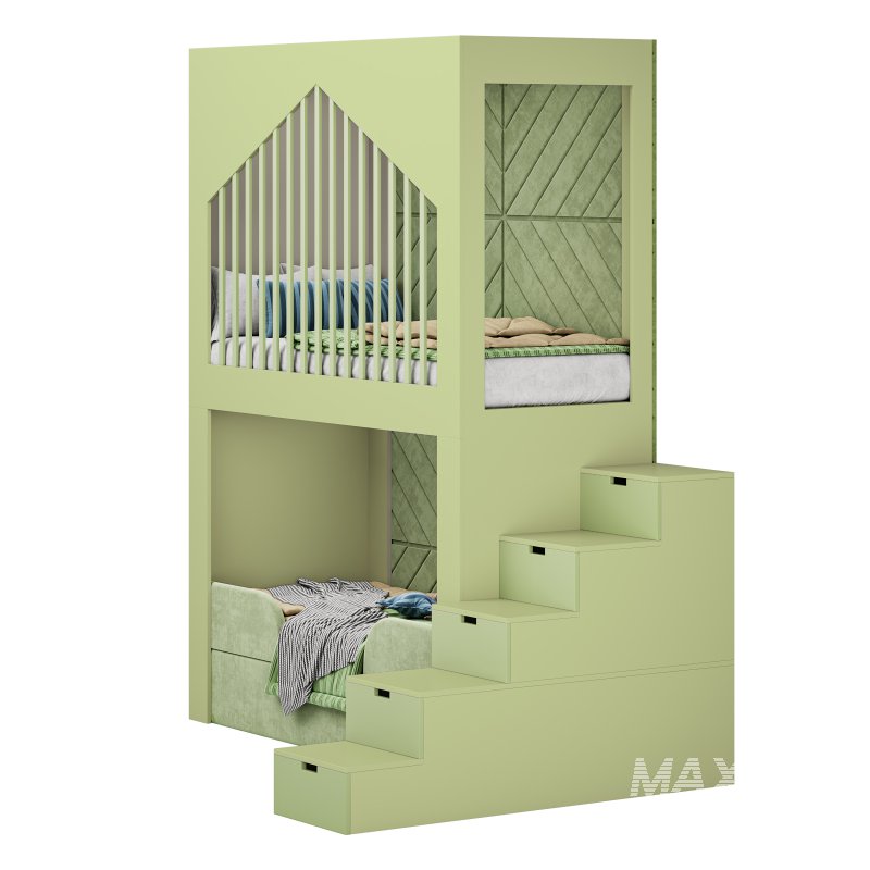 Childrens bunk bed 40 - Image 9