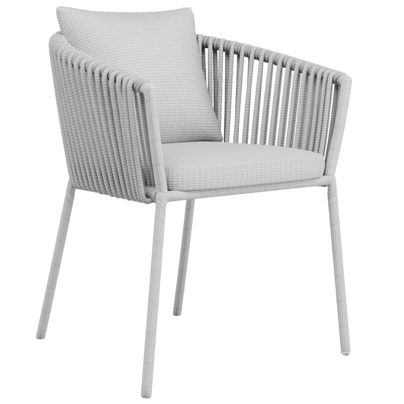 Porto Outdoor Dining Chair - Image 3