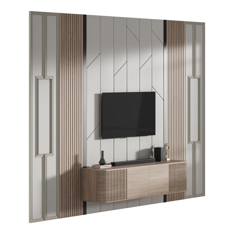 Modern TV Wall 022 - Image 4