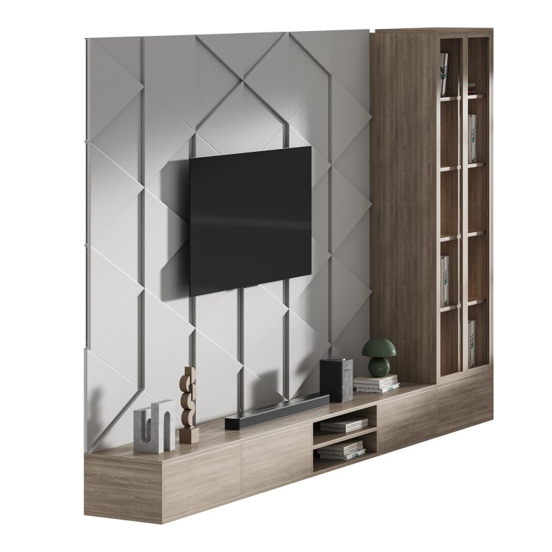 Modern TV Wall 026 - Image 7