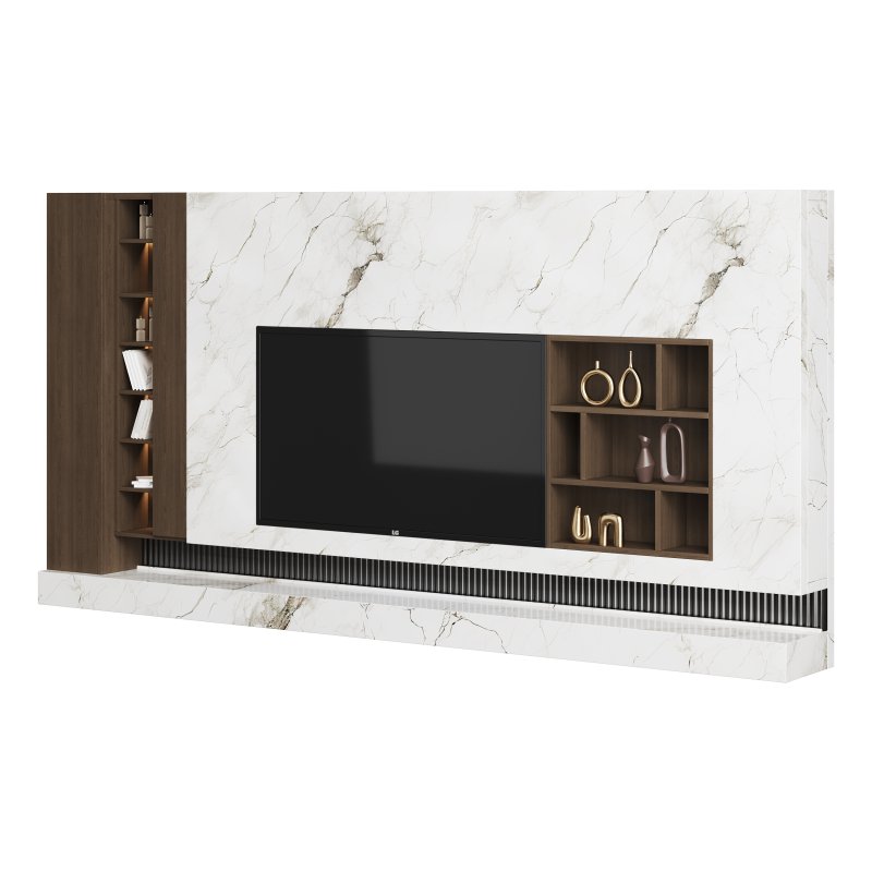 Modern TV Wall 01 - Image 3