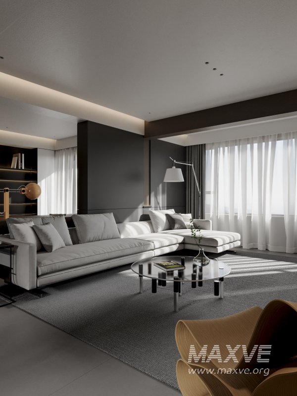 Modern living and dining room - Image 5