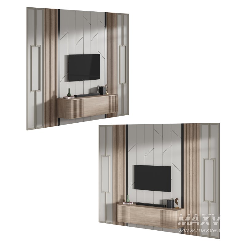 Modern TV Wall 022 - Image 9