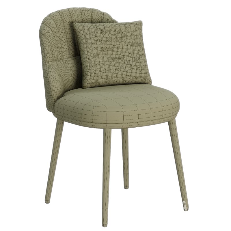 Coleccion Alexandra Cricket Dining Chair - Image 6