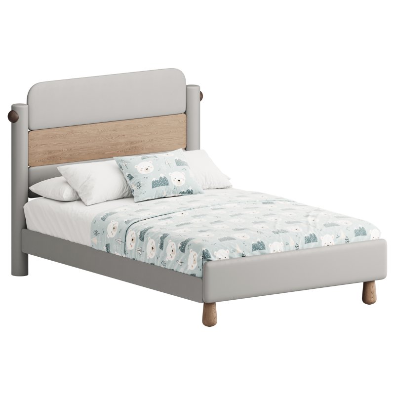 Desiree Childrens Bed White Natural - Image 11