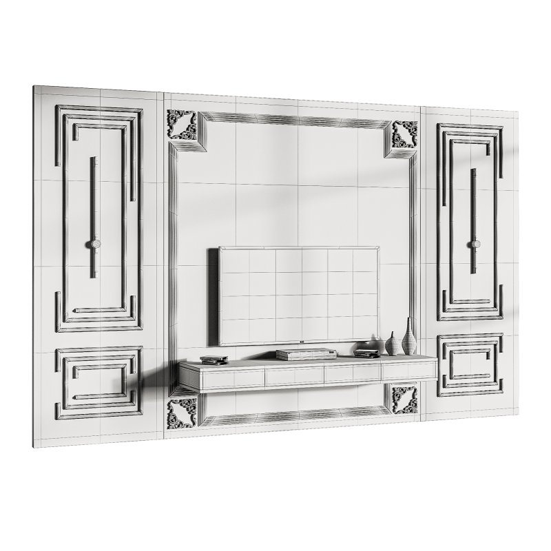 Modern TV Wall 08 - Image 14