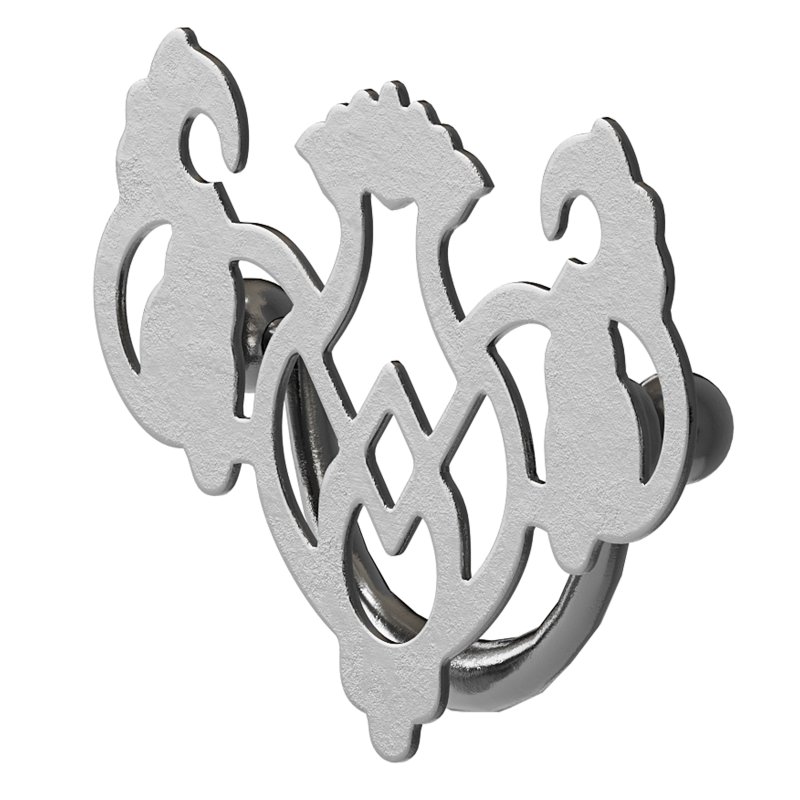 Chippendale Bail Pull Bright Solid Brass - Image 8