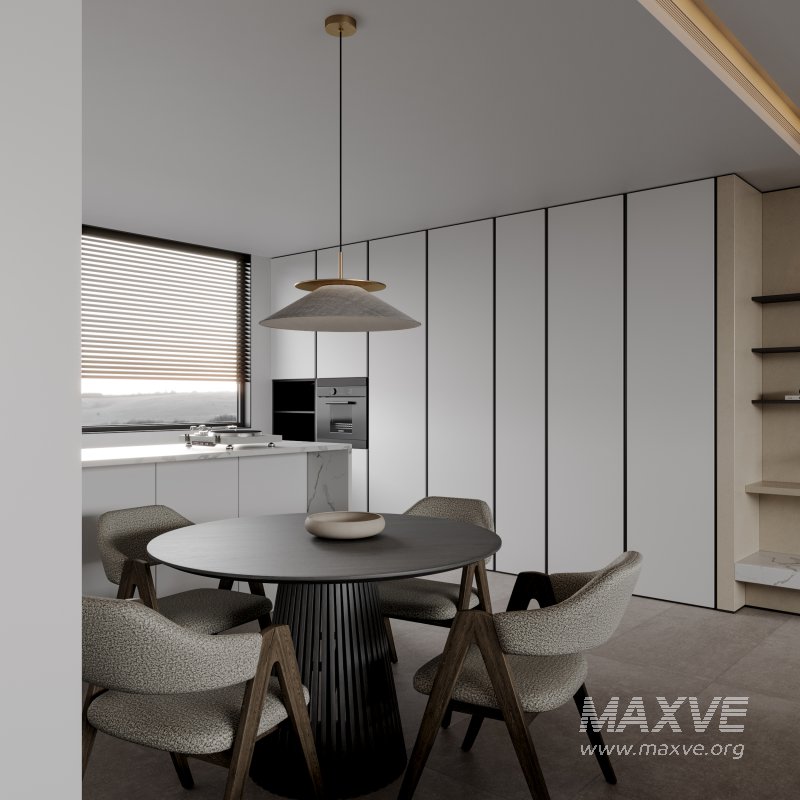 Modern living room dining room - Image 5