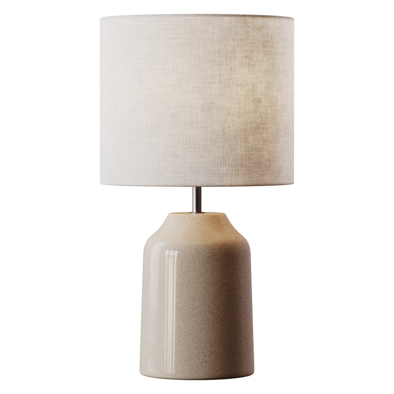 Kleine tafellamp Sandy Glow van keramiek - Image 2