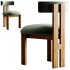 Ceremonie Natural Boucle Dining Chair by Athena Calderone - Thumbnail 4