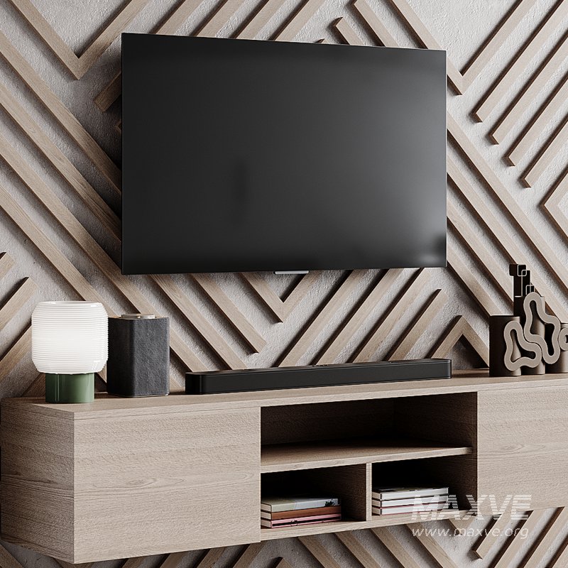 Modern TV Wall 020 - Image 9