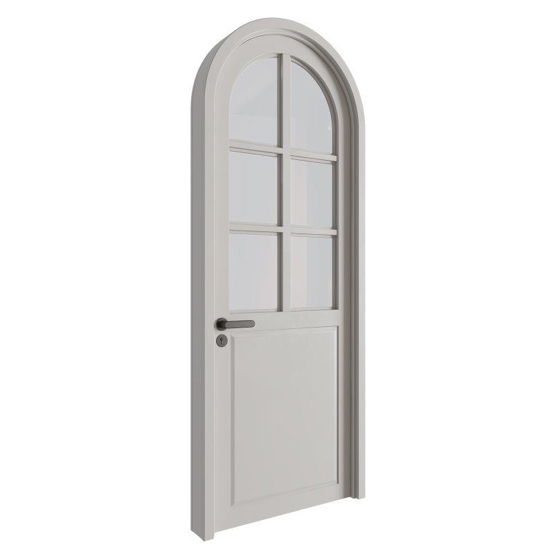 Arched Wooden Door 06 - Image 2