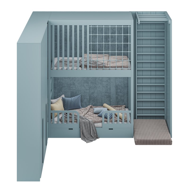 Childrens bunk bed 37 - Image 4