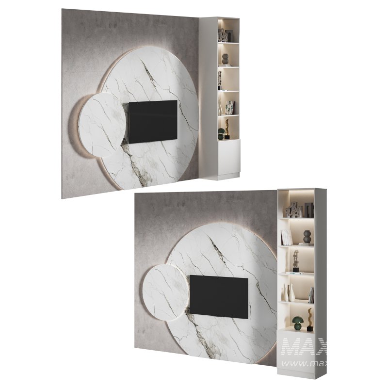 Modern TV Wall 017 - Image 6