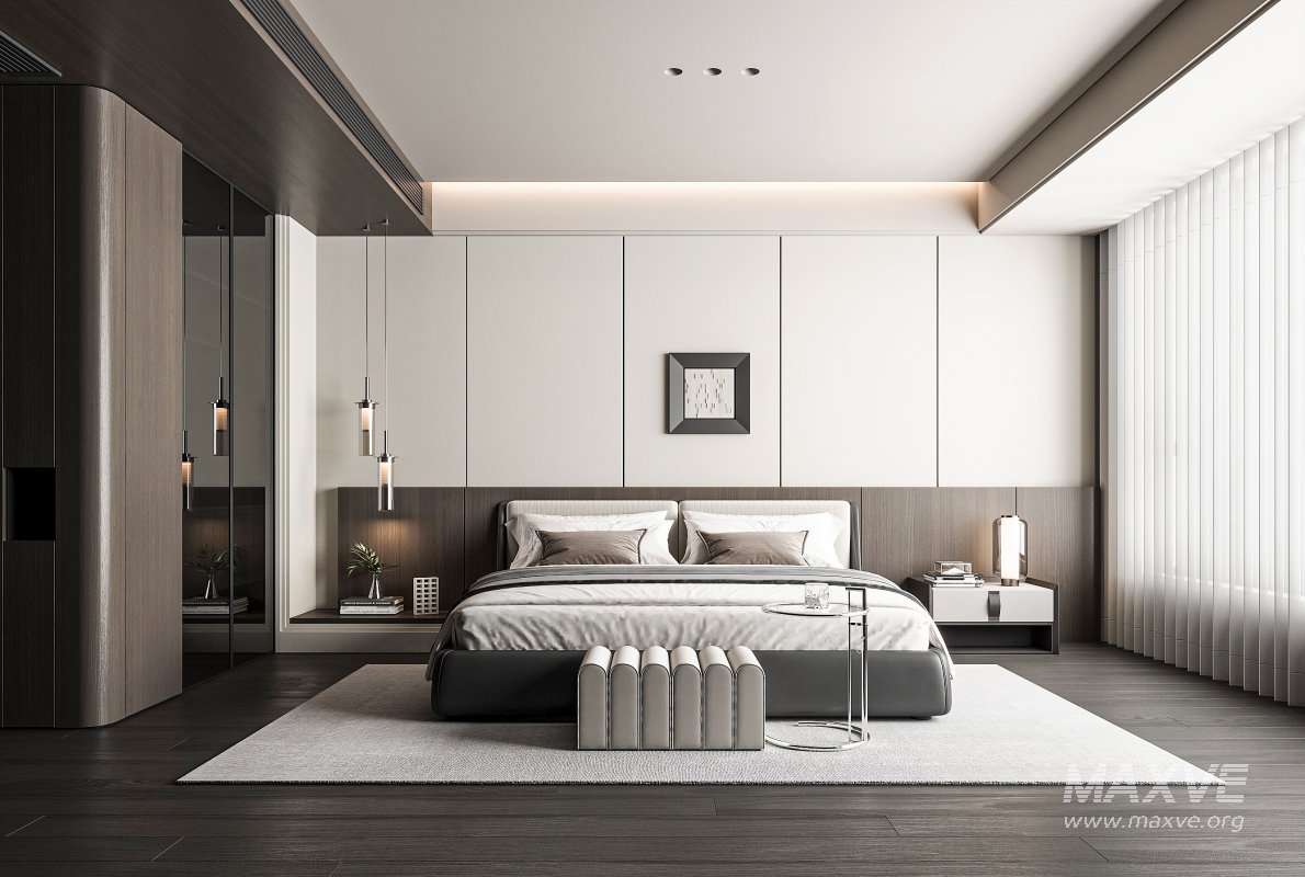 Modern bedroom - Image 1