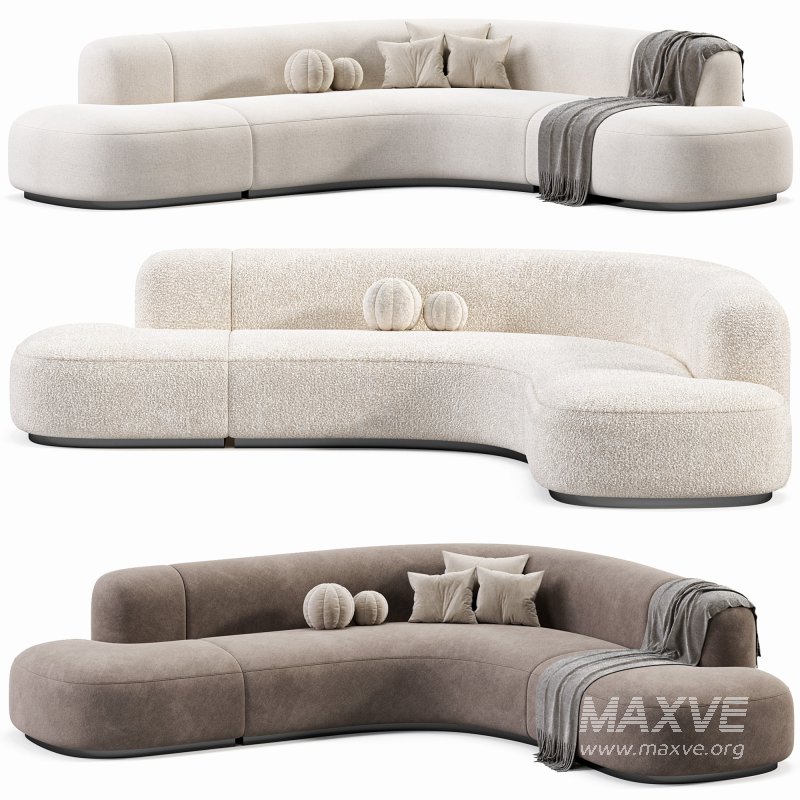 Eichholtz Sofa Bjorn Boucle Sand - Image 3