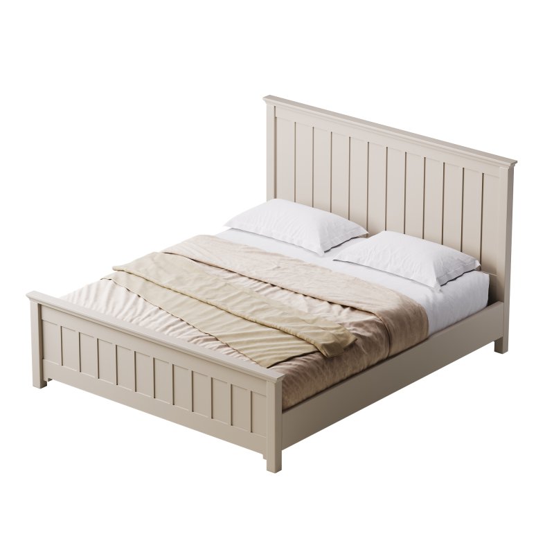 Solid Color Wood Bed - Image 10