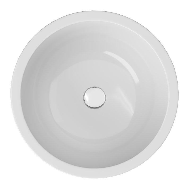 Ozone Round Above Counter Vessel Bathroom Sink - Image 5