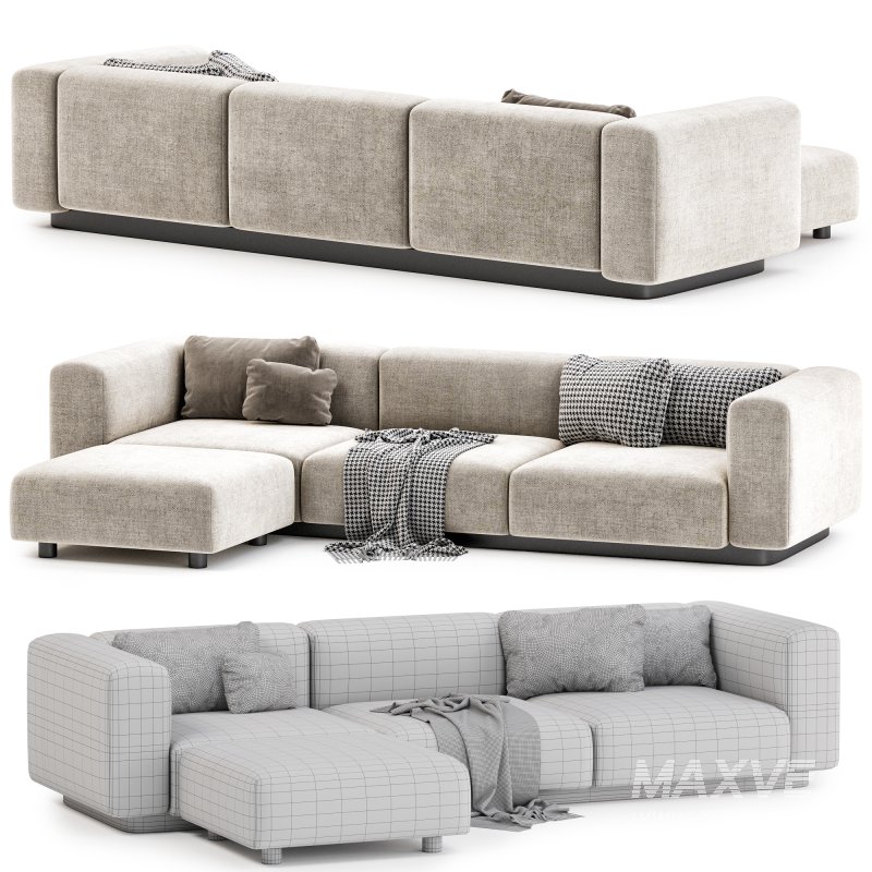Soft Modular Sofa - Image 4