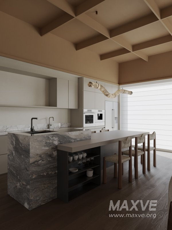 Modern living and dining room - Image 3